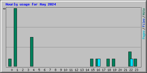 Hourly usage for May 2024